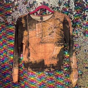 Windsor Long Sleeve Cropped Top